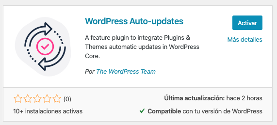 WordPress automatic 